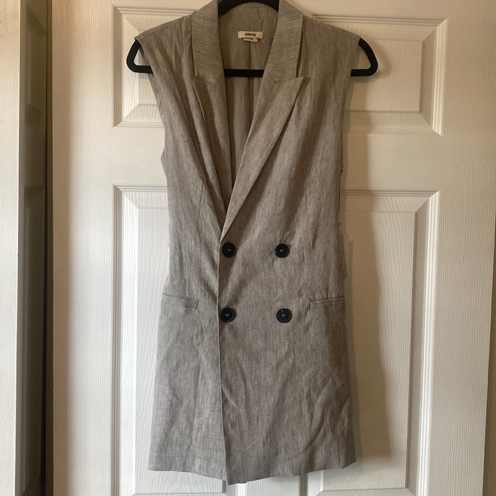 Jason Wu - suit style mini dress with crop top